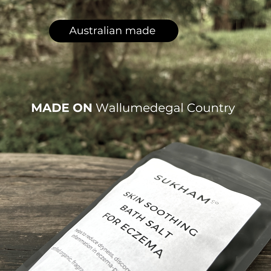 Australian made. Made on Wallumedegal Country
